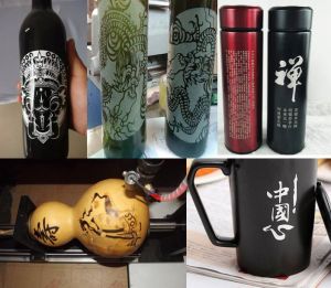 广西壮族自治区酒瓶葫芦工艺品激光雕刻机